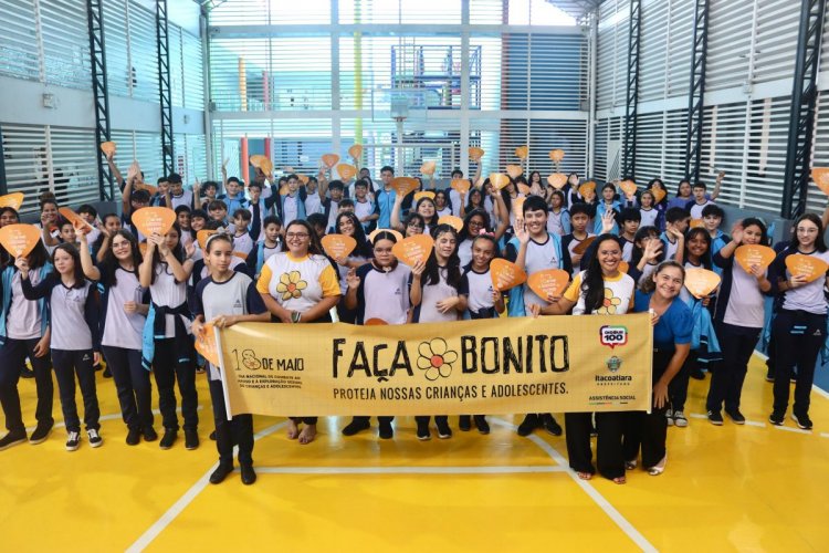 Prefeitura de Itacoatiara realiza palestra educativa na Escola Adventista em alusão à Campanha Maio Laranja